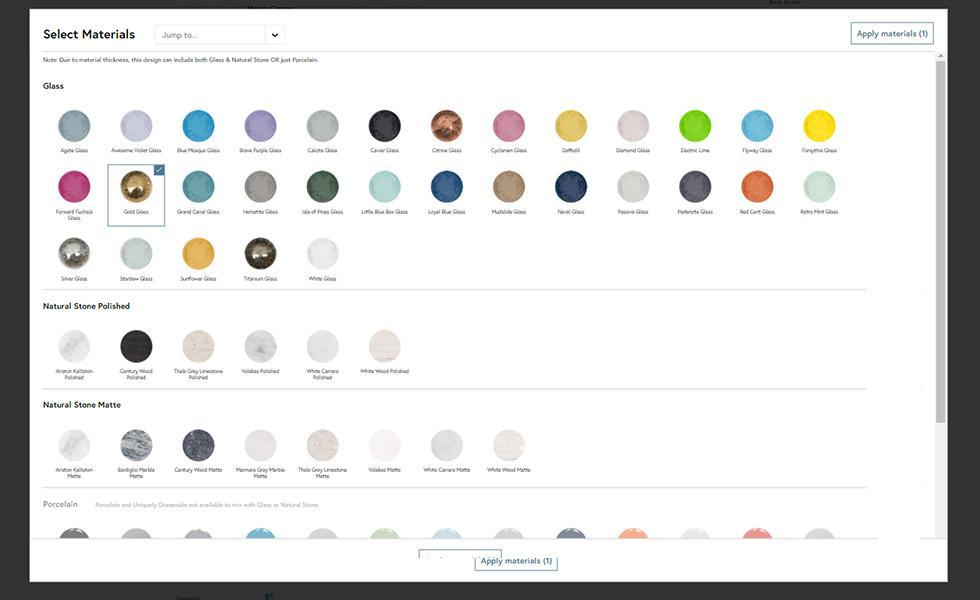 Mosaic Creator - Materials