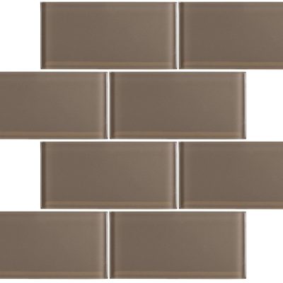 Gravel 3″ x 6″ Subway Tile