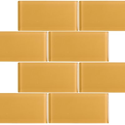 Saffron 3″ x 6″ Subway Tile
