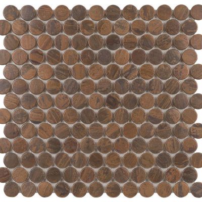 Antique Copper Nickels Mosaic