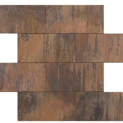 Antique Copper 3″ x 6″ Subway Tile