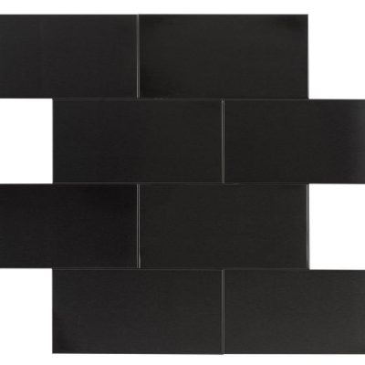 Gun Metal 3″ x 6″ Subway Tile