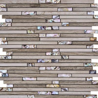 Black Sand Beach Linear Mosaic