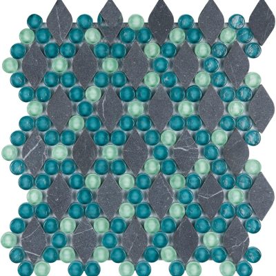 Aurora Dew Drops Mosaic