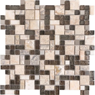 Platinum Whisper Refraction Mosaic