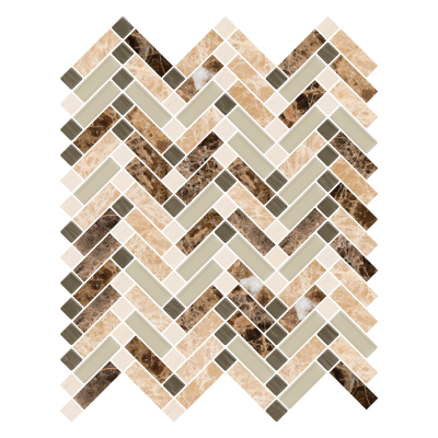 Empire Stippled Herringbone