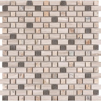 Pewter Whisper 5/8″ Combo Mosaic