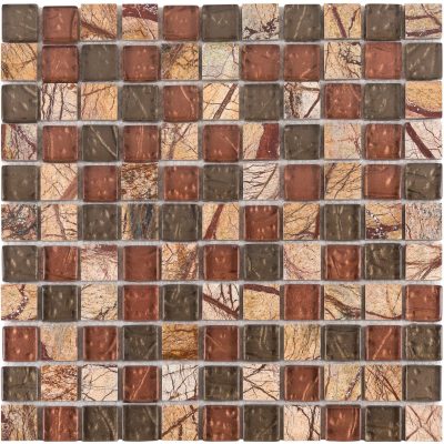 Sedona Sunset 1″ x 1″ Mosaic