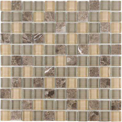 Simply Soft 1″ x 1″ Mosaic