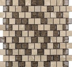 Palomino 1″ x 1″ Offset Mosaic