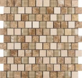 San Tan 1″ x 1″ Offset Mosaic