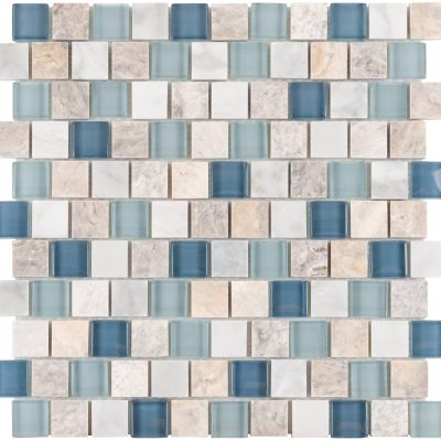 Trevi Fountain 1″ x 1″ Offset Mosaic