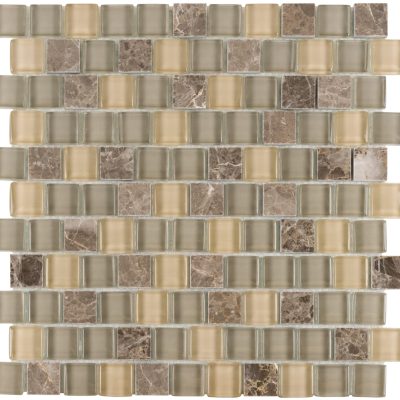 Simply Soft 1″ x 1″ Offset Mosaic