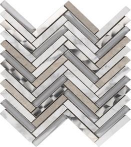 Shavano 5/8″ x 4″ Herringbone Mosaic