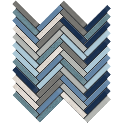 Mount Wrangell 5/8″ x 4″ Herringbone Mosaic