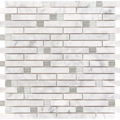 White Fossil Linear Mosaic