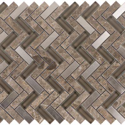 Sawtooth Mountain Herringbone Mosaic