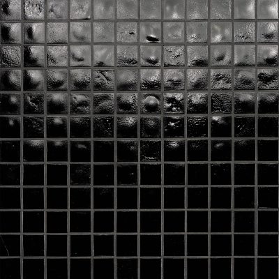 Black Non-Irid 1″ x 1″ Mosaic