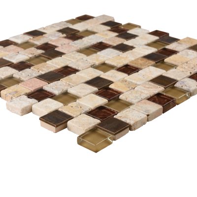 Durango 1″ x 1″ Offset Mosaic