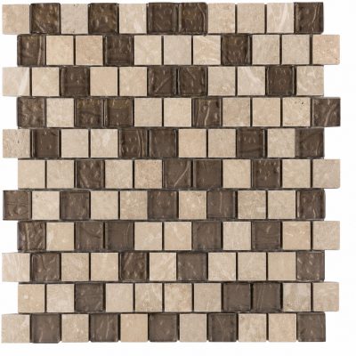 Palomino 1″ x 1″ Offset Mosaic