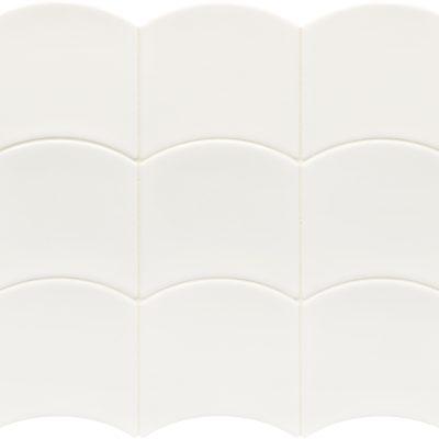 WoW! White 5″ x 5″ Ceramic Tile
