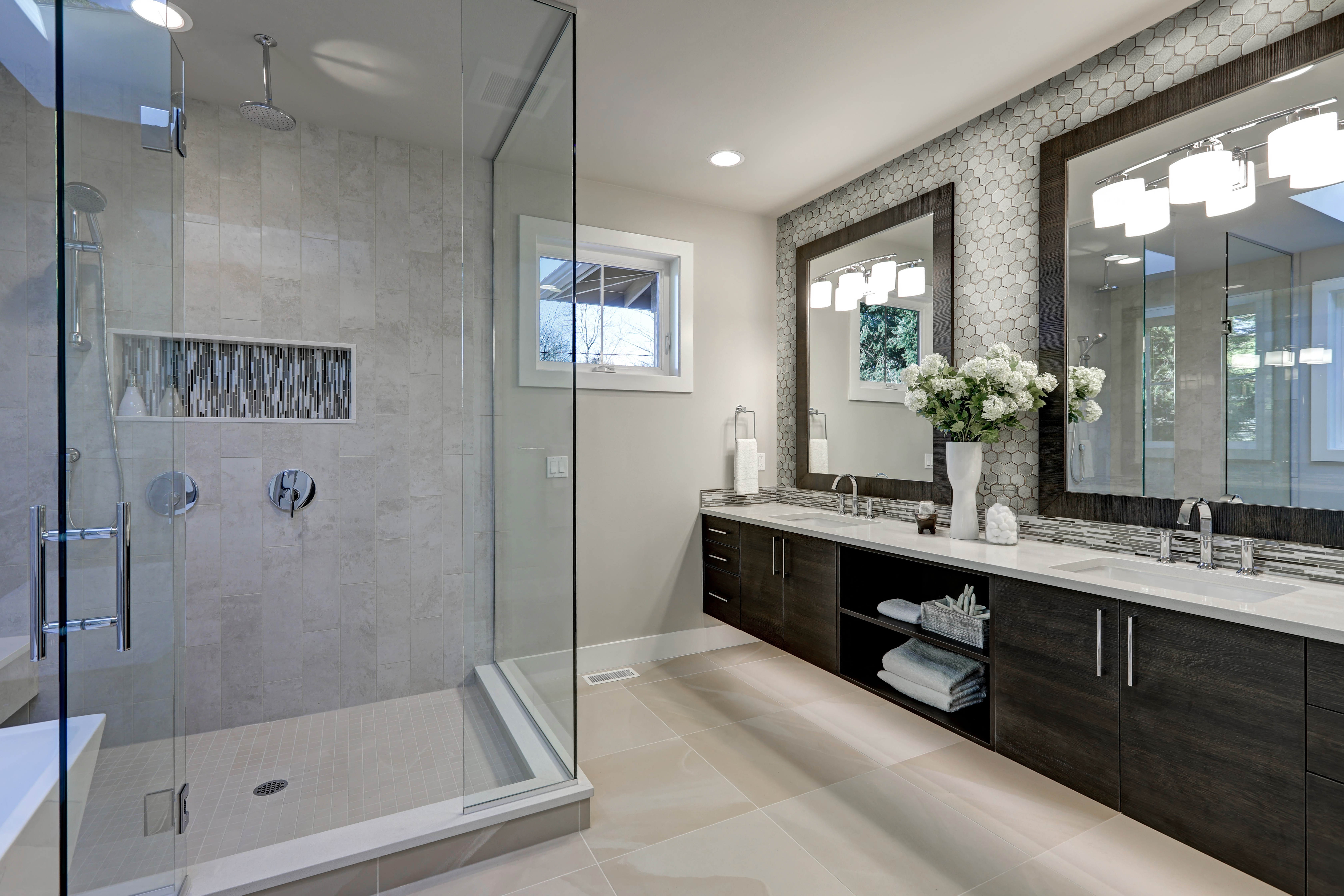 Bathroom Angled B&W Sterling Firenze