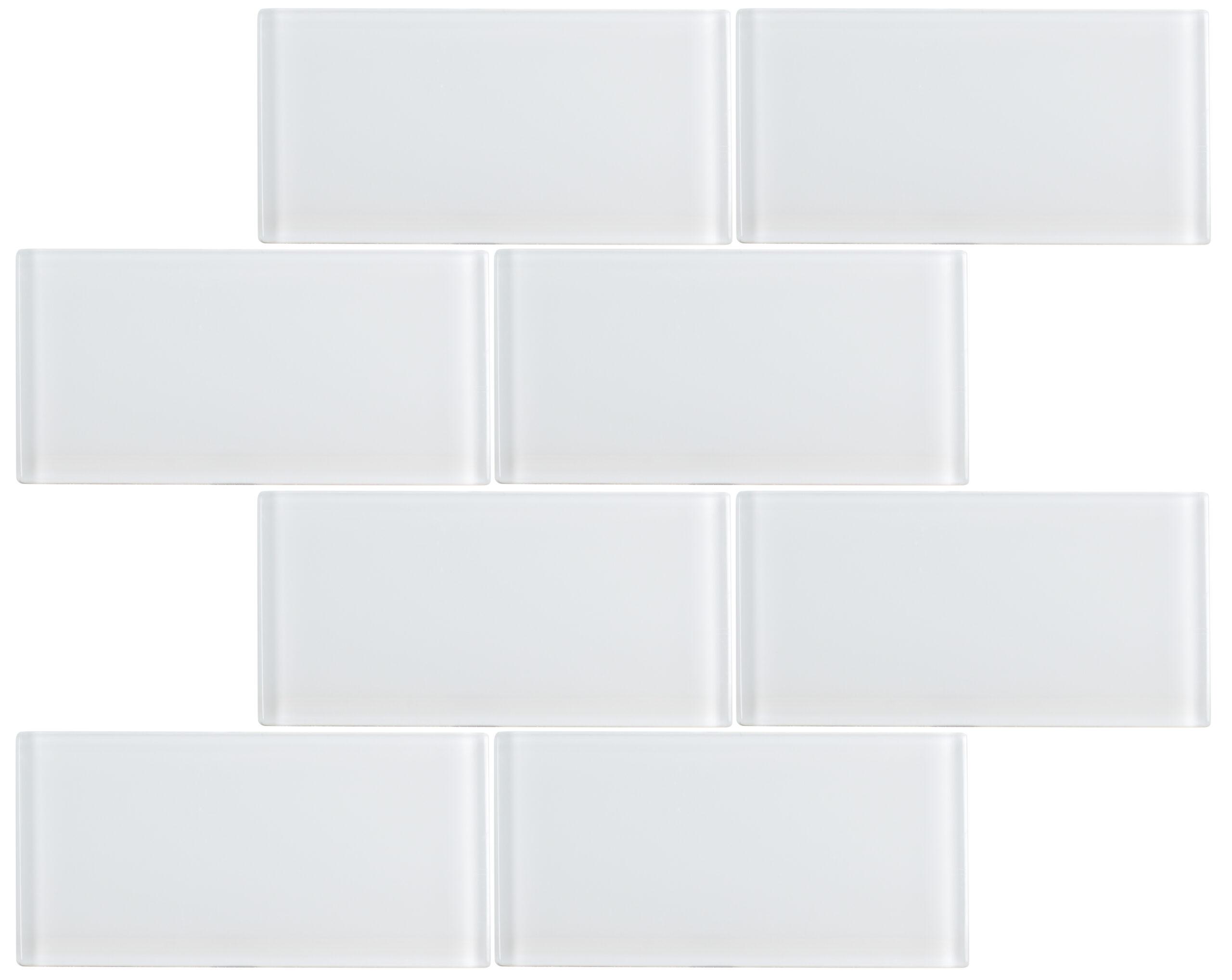 520-702 White 3 x 6 Subway Tile 1 520-702 White 3 x 6 Subway Tile 1