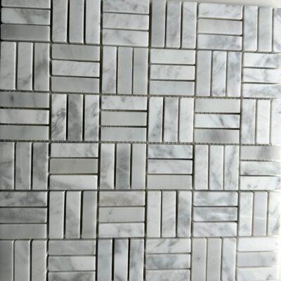 Tucson – White Carrara – Parquet
