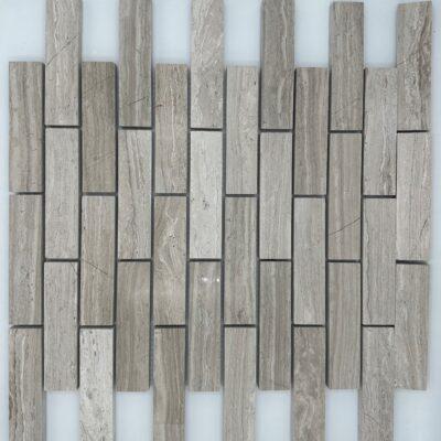 Portland – White Wood 1″ x 4″ Brickset / Straightset