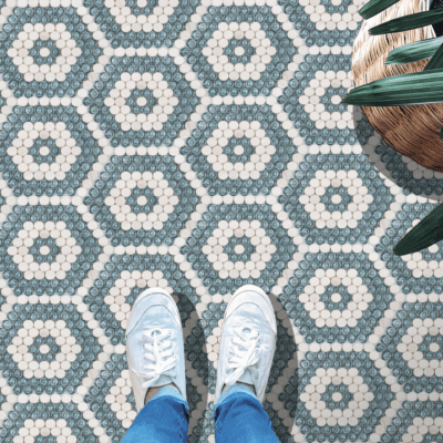 Designer Hexagon - Stone