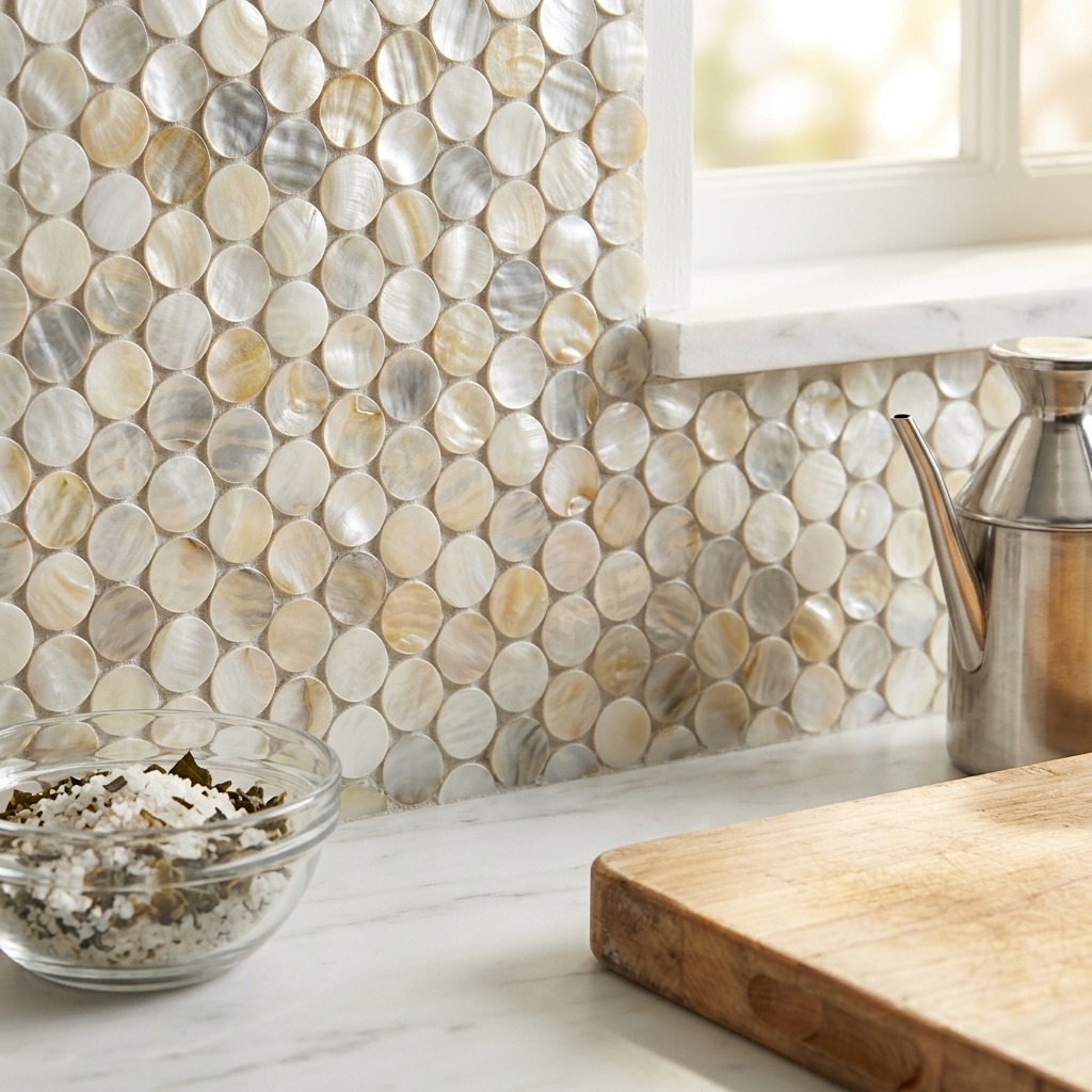 500-202 Pearl Dot – Natural_Kitchen Scene 3 500-202 Pearl Dot – Natural_Kitchen Scene 3