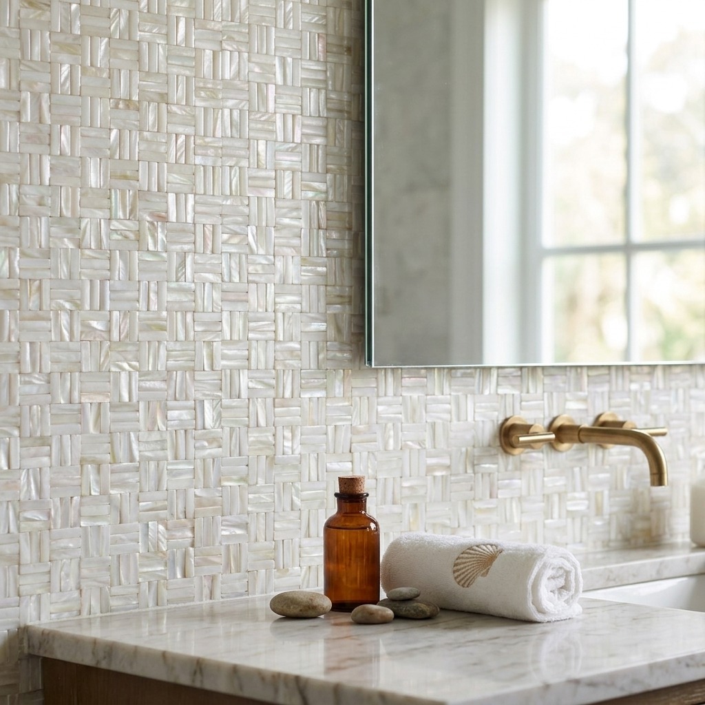500-203 Coastal Basketweave – Natural_Bathroom Scene 1
