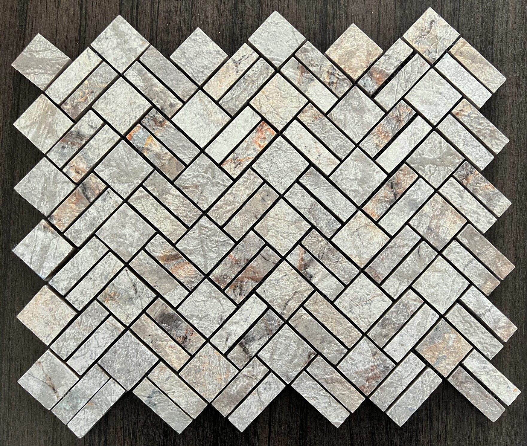 863-018 Riverwash White Basketweave Combo 863-018 Riverwash White Basketweave Combo