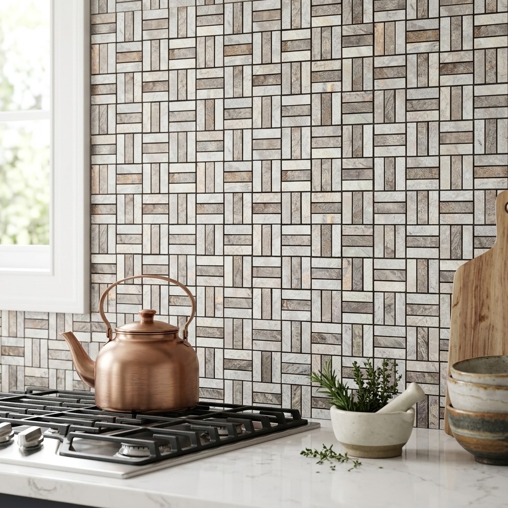 863-826 Riverwash White & Grey Parquet_Scene 2 863-826 Riverwash White & Grey Parquet_Scene 2