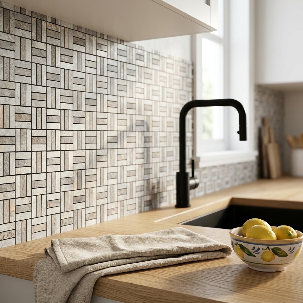 863-826 Riverwash White & Grey Parquet_Scene 3 863-826 Riverwash White & Grey Parquet_Scene 3