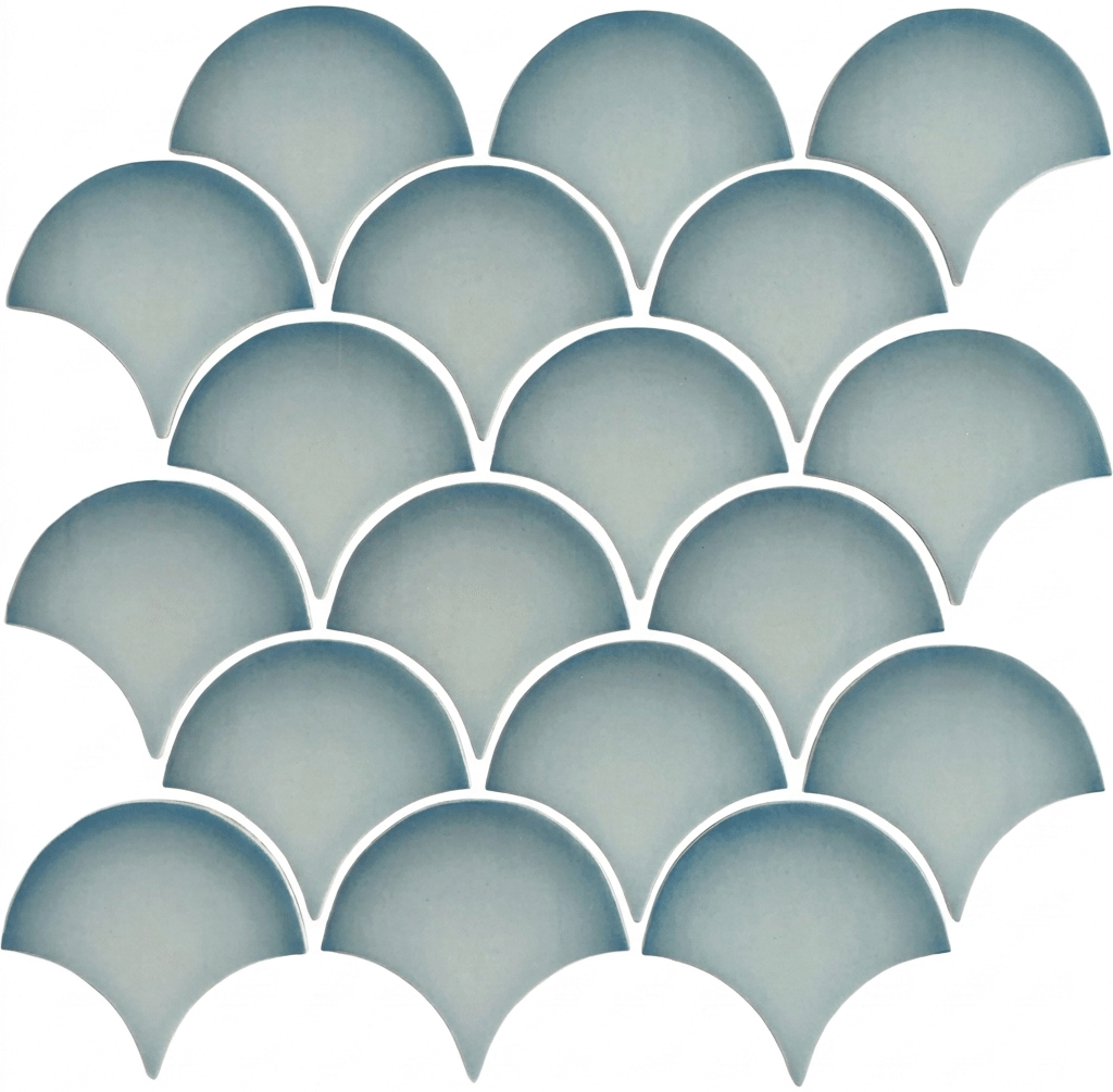 417-533 Shell Scape Seafoam
